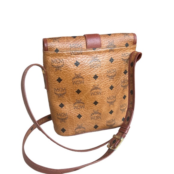 MCM COGNAC CROSSBODY BAG - Picture 3 of 5